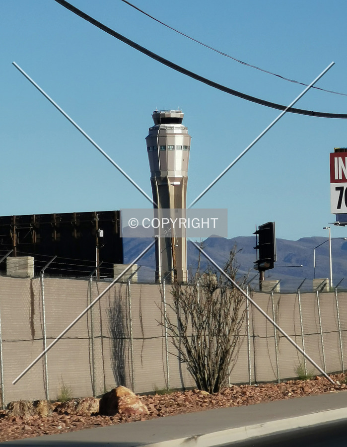 McCarran International Airport Control Tower by Nephilim
