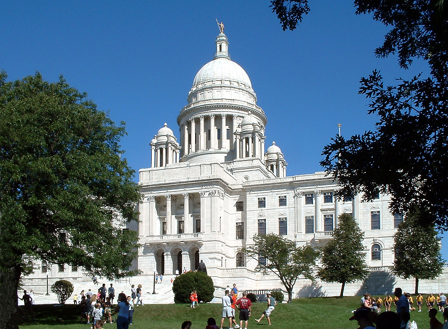 Rhode Island State House by John Cahill