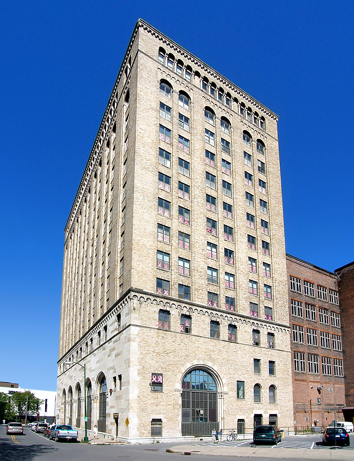 Adirondack Bank Building by John Cahill