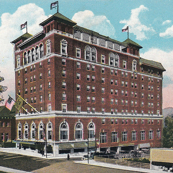 Vanderbilt Apartments by Asheville Post Card Co.
