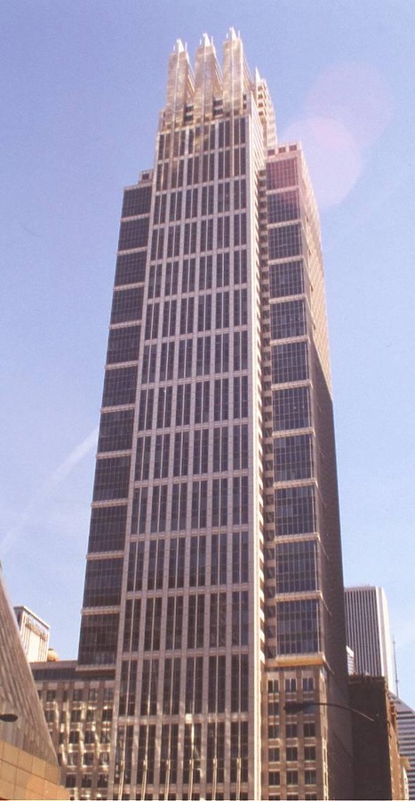 Chicago Title & Trust Building by Marshall Gerometta