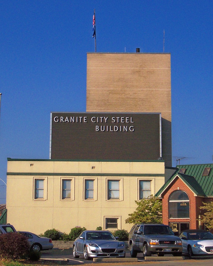 Granite City Steel Building by Ryan Hildebrand