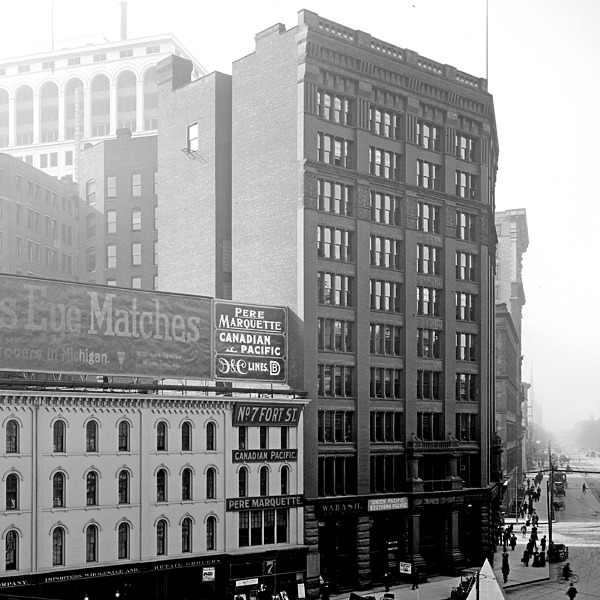 Hammond Building by Library of Congress, Prints and Photographs Division, Detroit Publishing Company