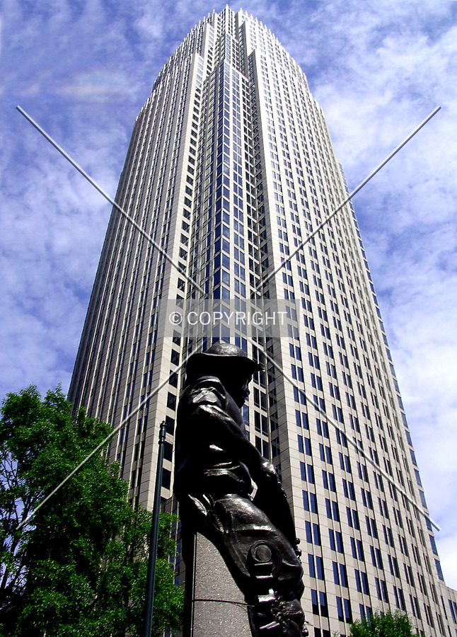 Bank of America Corporate Center by Chris Patriarca