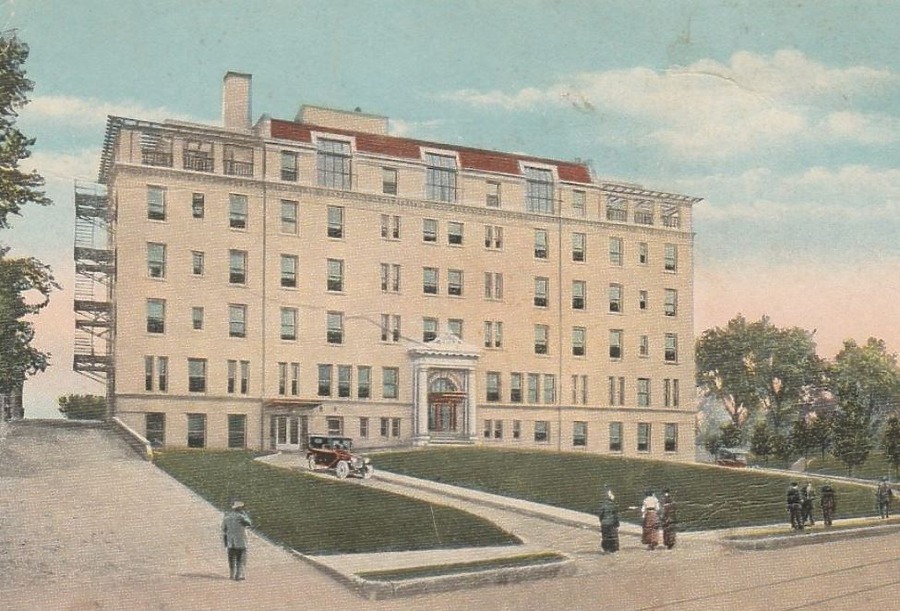 Frederick Towers by Unknown - Vintage Postcard