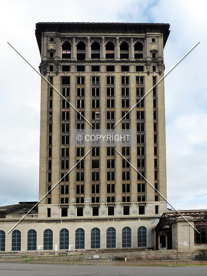Michigan Central Station by Nate Lindsey
