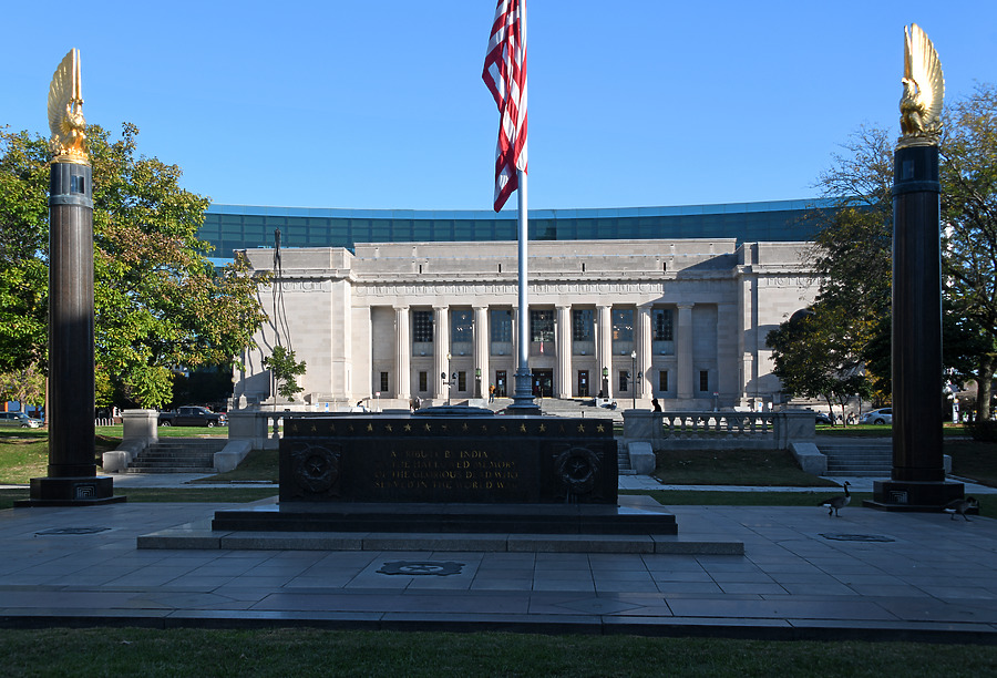 Indianapolis-Marion County Central Library by John W. Cahill