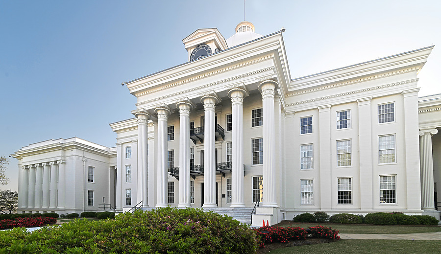 Alabama State Capitol by John W. Cahill
