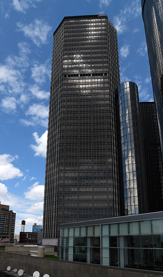 Renaissance Center 100 Tower by John W. Cahill