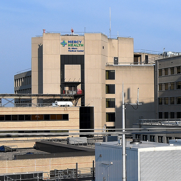 St. Rita's Hospital Patient Tower by John W. Cahill