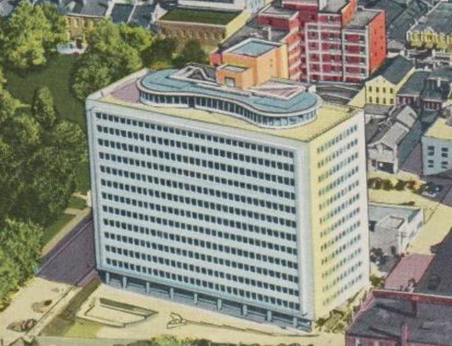 Jefferson State Office Building by Curteich-Chicago