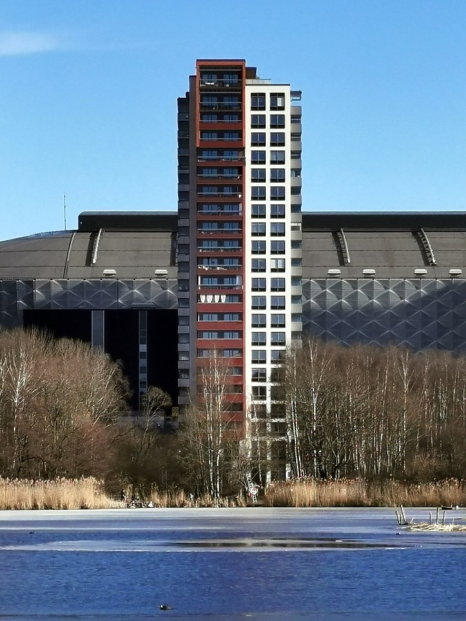 Arenastaden bostadshus 4 by Robin Spetz