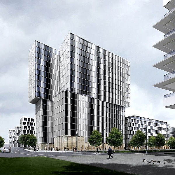 FAZ Tower by Eike Becker Architekten