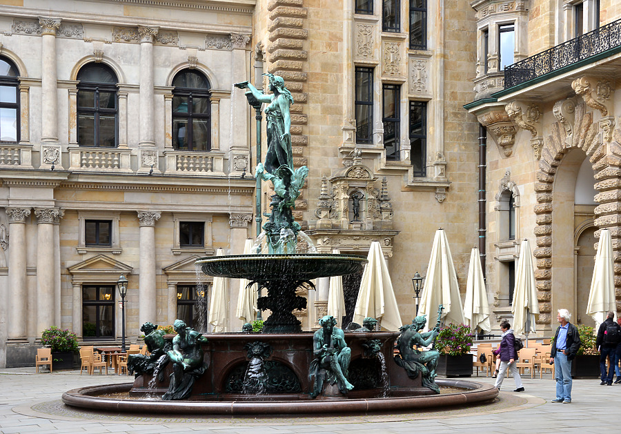 Hamburg City Hall by John Cahill