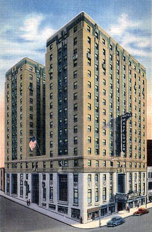 Mayflower Manor Apartments by Central News Company