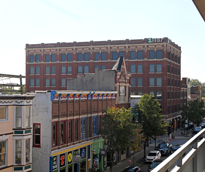 View from the northeast