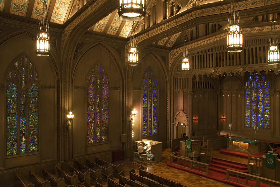Chicago Temple Building by Pavel Toczynski