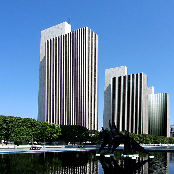 2 Empire State Plaza by John Cahill