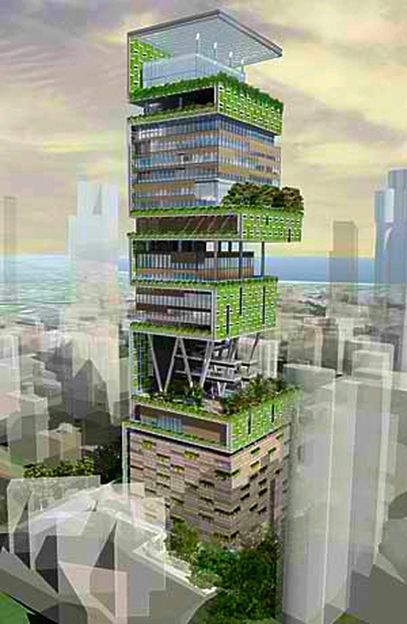 Residence Antilia by Perkins & Will