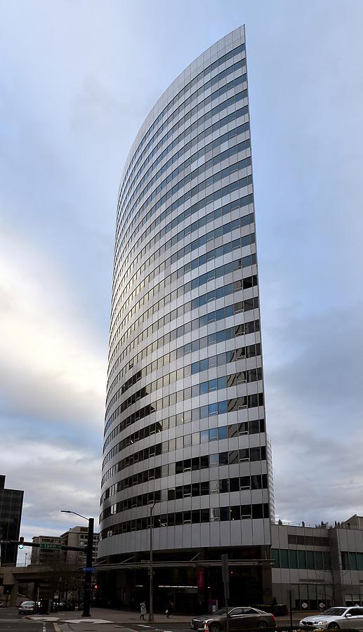 Rosslyn Twin Tower Two by John W. Cahill