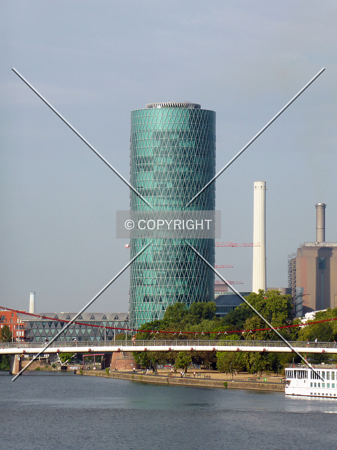 Westhafen Tower by Nephilim