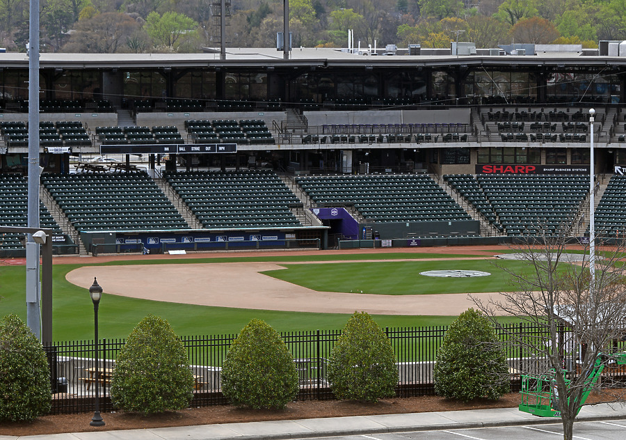 Winston-Salem Ballpark by John W. Cahill