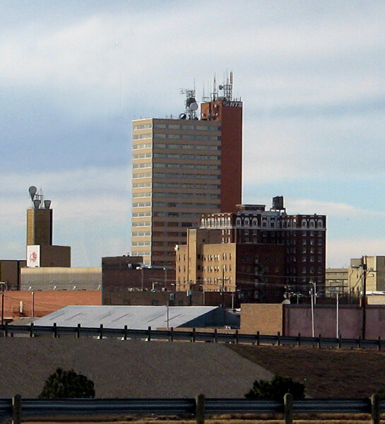 View from the southeast
