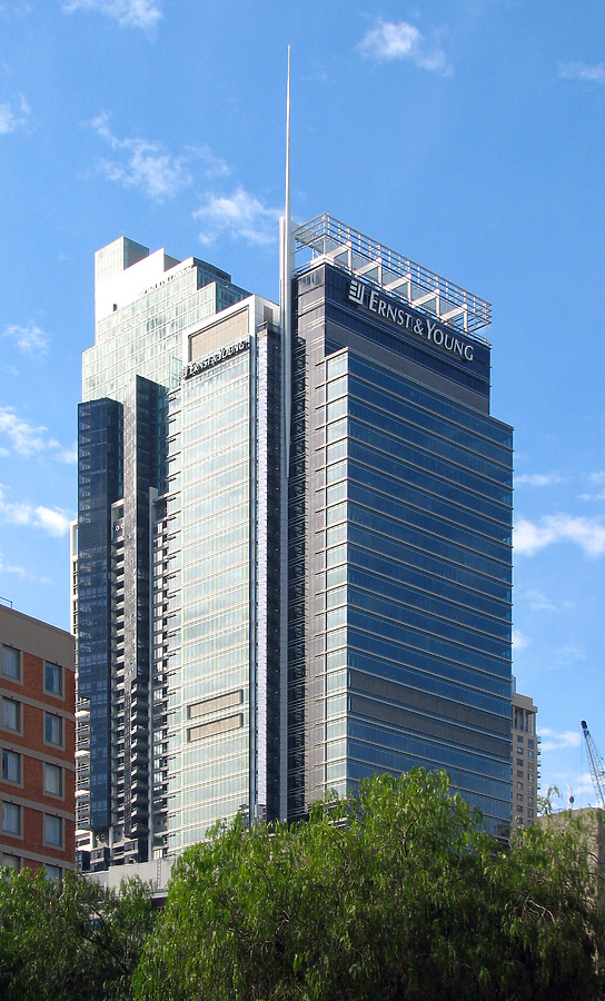 Ernst & Young Tower At Latitude Photo 824-322-902 - Stock Image - Skydb