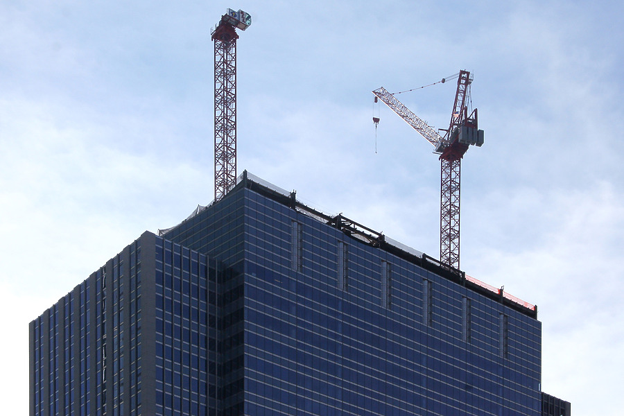 Blue Cross-Blue Shield Tower by Daniel Kieckhefer