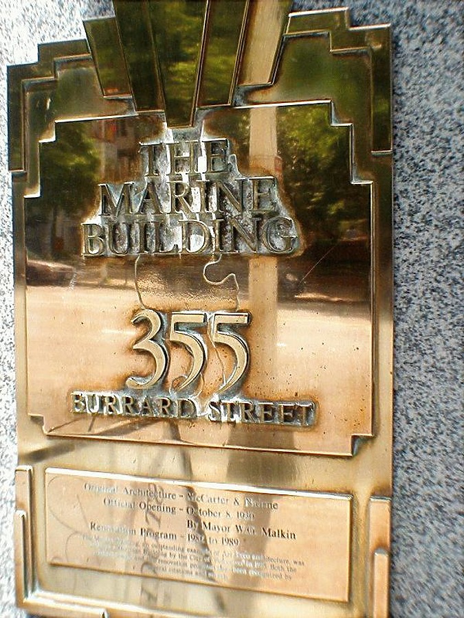 Marine Building by Garrett Stout