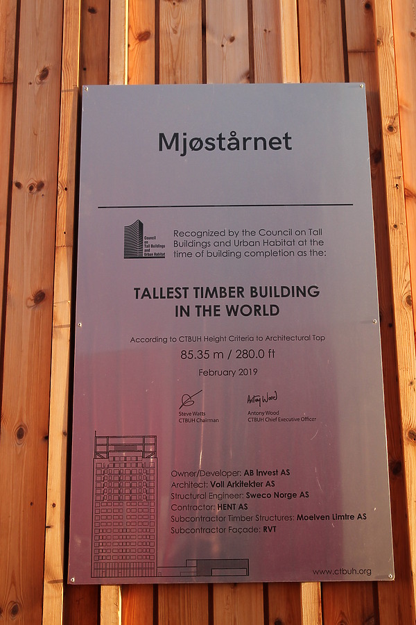 Mjøstårnet by Kjetil Balog