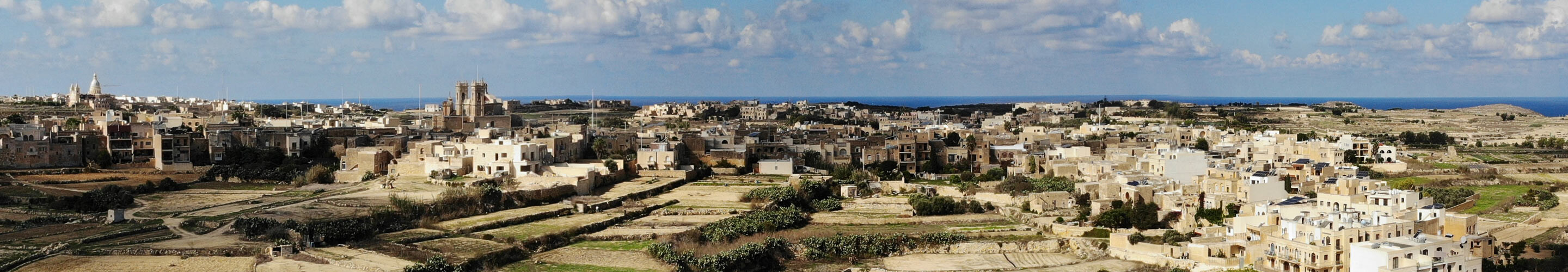 Panorama of Għarb