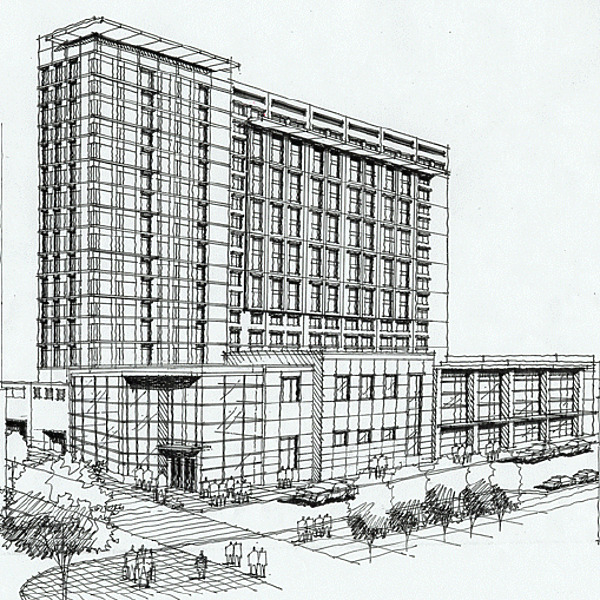 Raleigh Marriott City Center by Cooper Carry Inc.