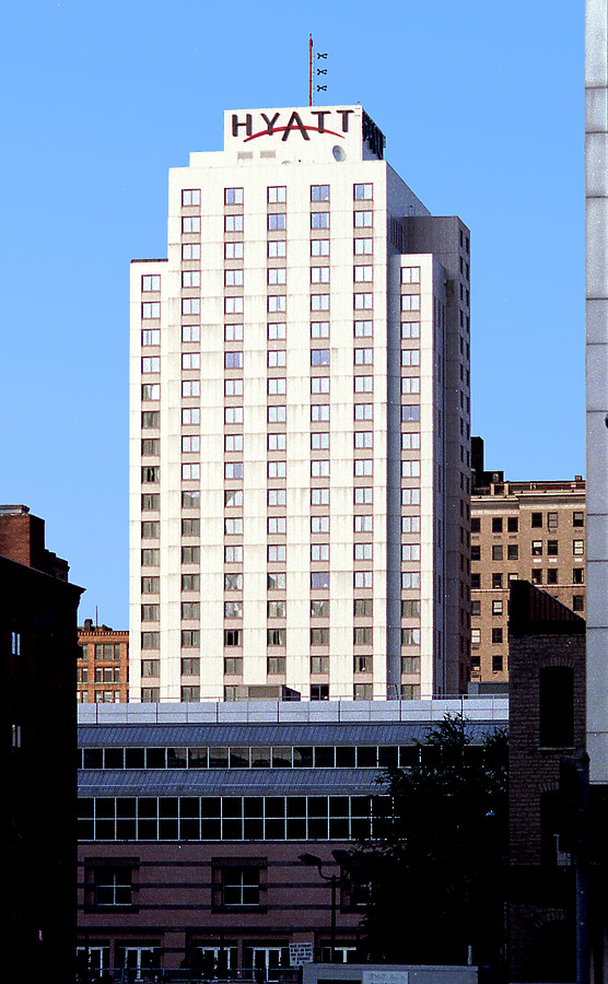 Hyatt Regency Hotel by John Cahill