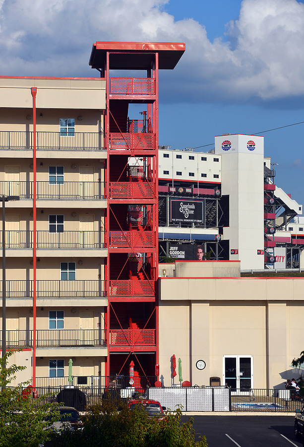 Race Day Center I by John W. Cahill