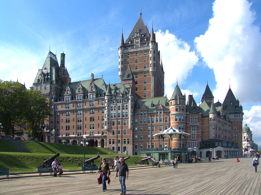 Le Château Frontenac by James Peacock
