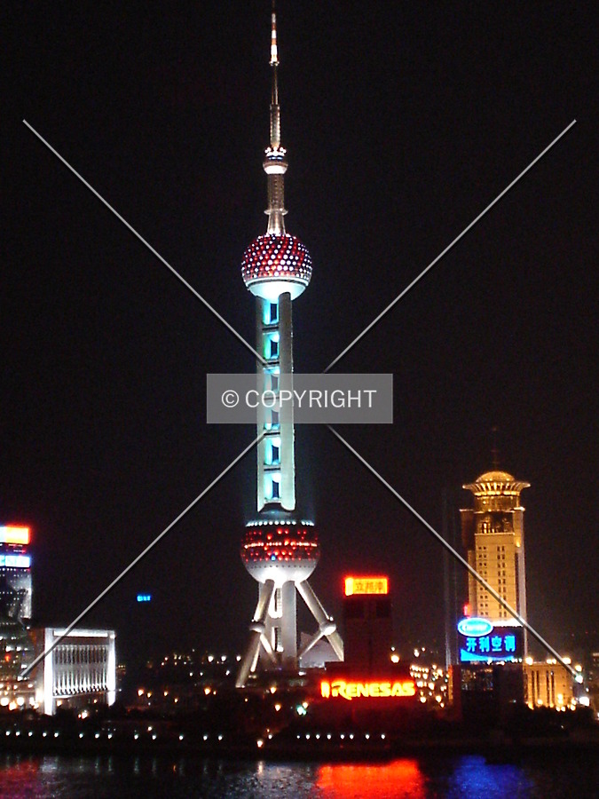 Oriental Pearl TV Tower by Nephilim