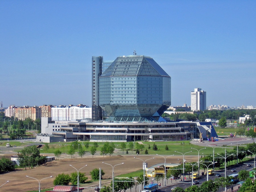 National Library of Belarus by Alexei Bobko