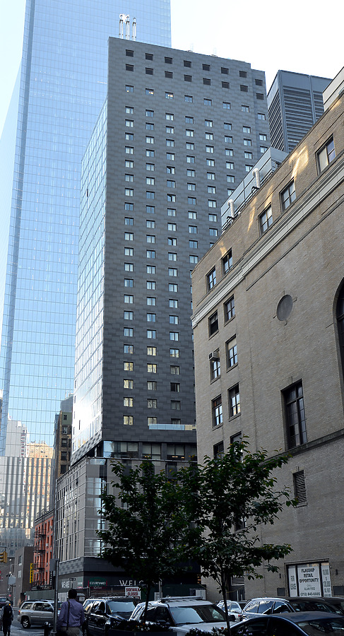 World Trade Center Courtyard Marriott by John W. Cahill