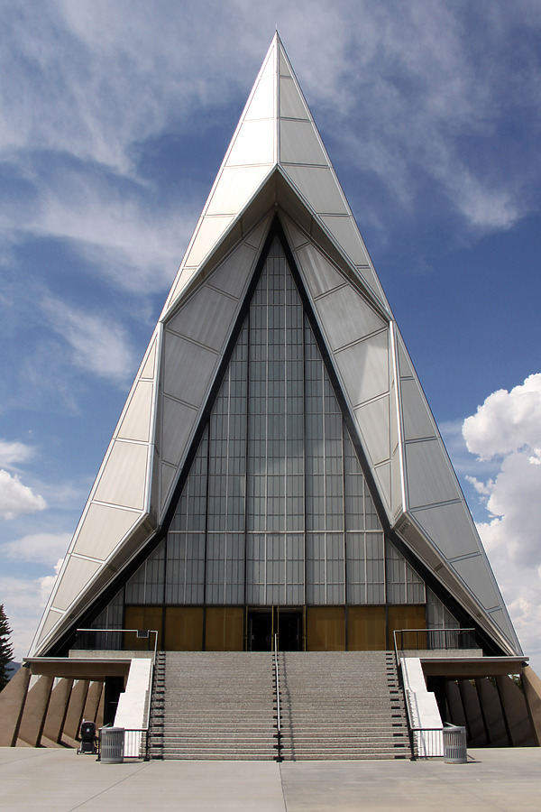 United States Air Force Academy Cadet Chapel by Daniel Kieckhefer