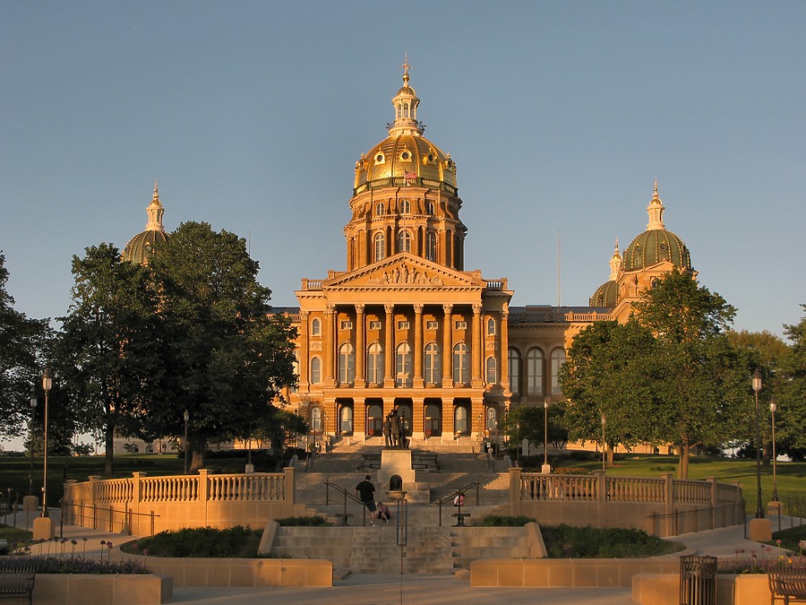 Iowa State Capitol by James Peacock