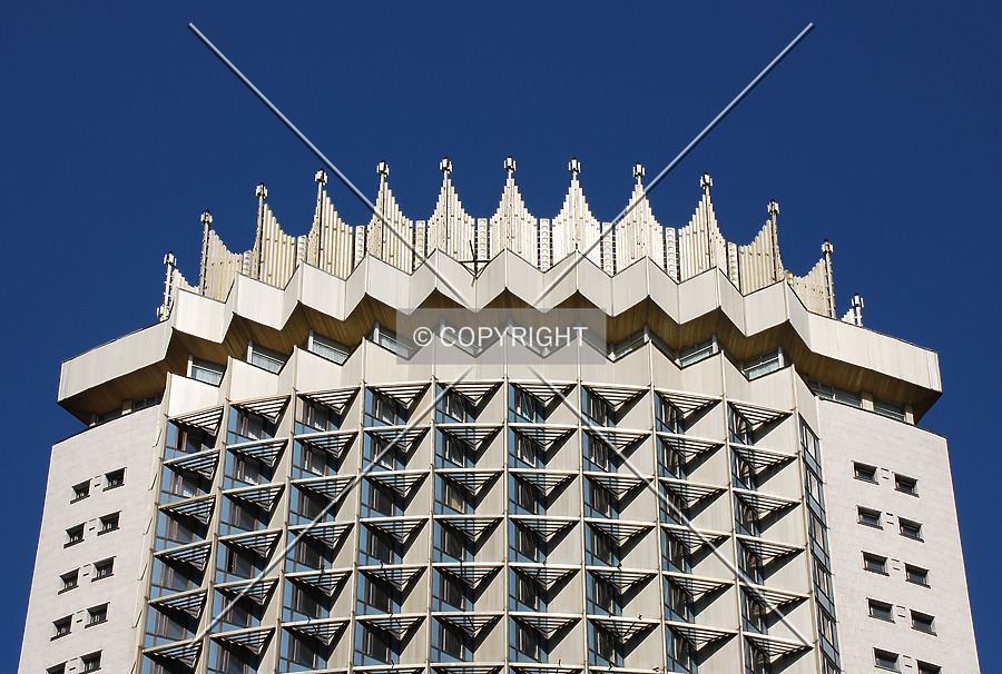 Hotel Kazakhstan by Andrey Dyukarev
