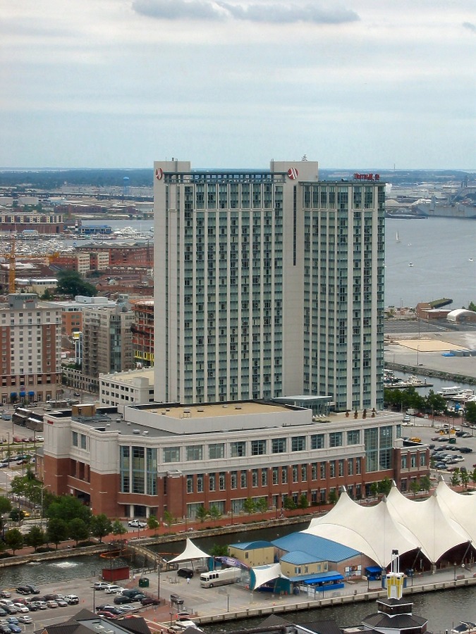 Baltimore Marriott Waterfront Hotel by James Peacock