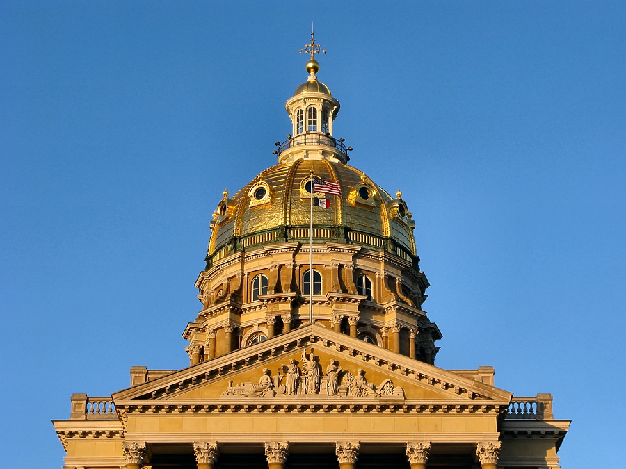 Iowa State Capitol by James Peacock