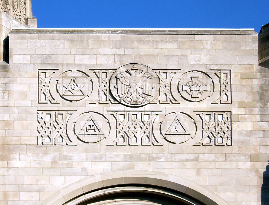 Masonic Temple and Scottish Rite Cathedral by John Cahill