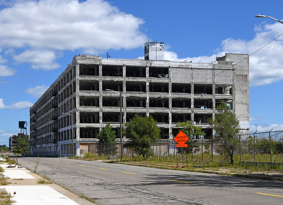 Fisher Body - Plant 21 by John W. Cahill