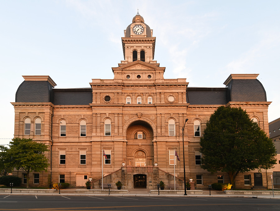 Allen County Courthouse by John W. Cahill
