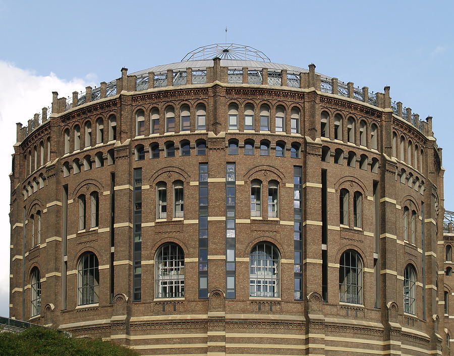 Gasometer C by Cesar Serrano
