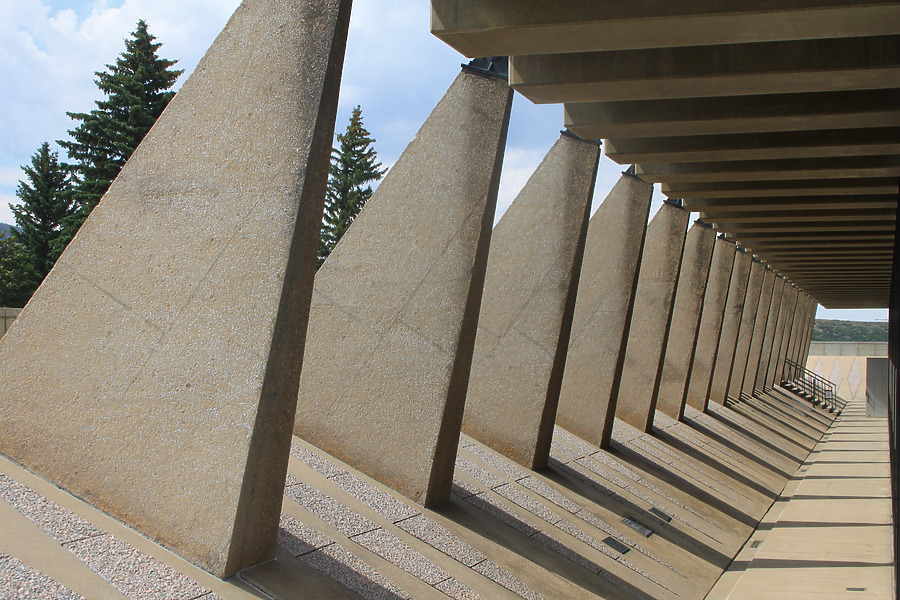 United States Air Force Academy Cadet Chapel by Daniel Kieckhefer