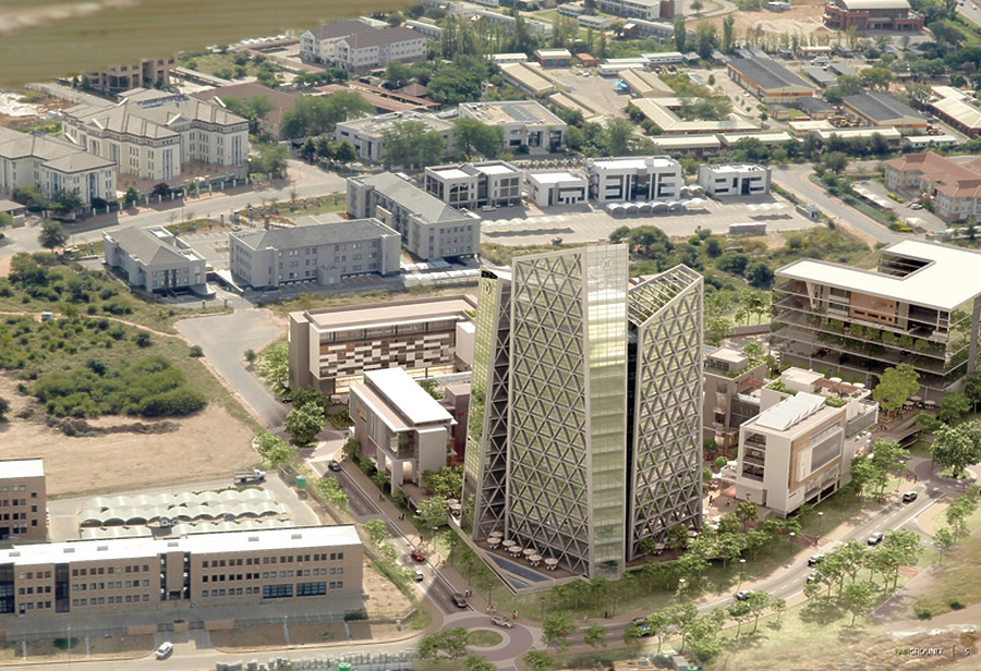 Fairscape Precinct by Botswana Development Corporation